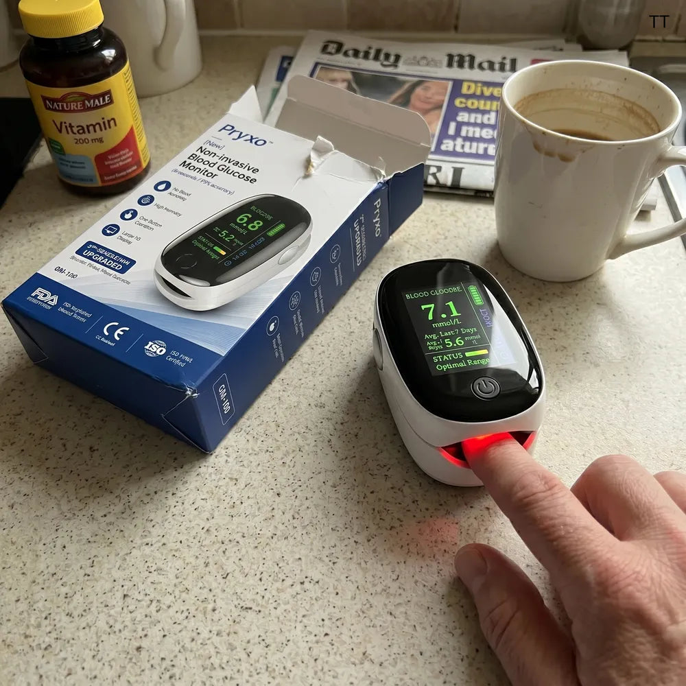 2026 Pryxo™ GM-100 Non-Invasive Monitor – 5 Seconds / 99% Accuracy